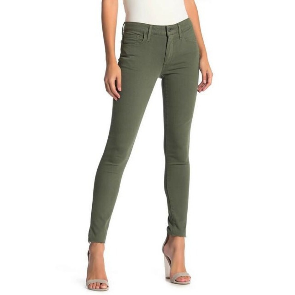 Joe's women jeans skinny ankle GLPLCR5968 Kale green sz 25 $198